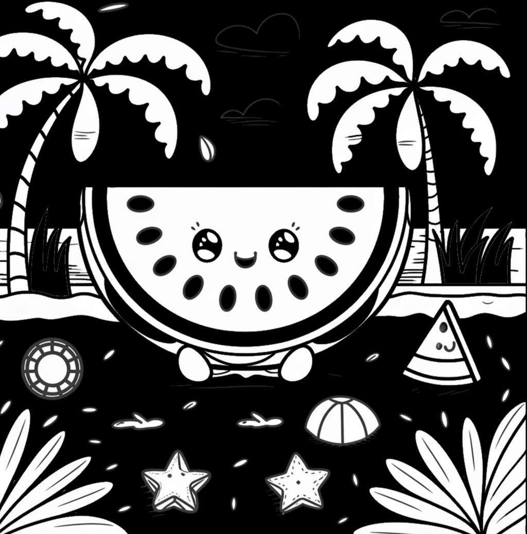 Sea Life High Contrast Book – Visual Stimulation for Infants
