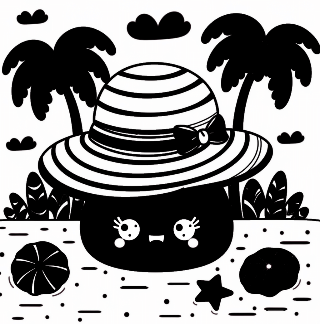 Sea Life High Contrast Book – Visual Stimulation for Infants